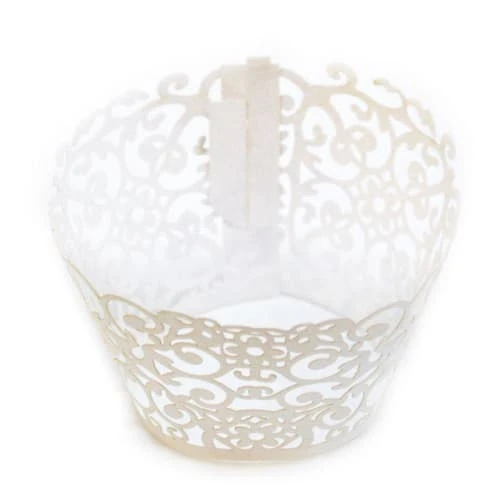 SCRAPCOOKING 12 Contours Pour Cupcakes Dentelle – Image 3