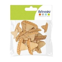 Artemio 30 Mini Silhouettes En Bois Sombreros