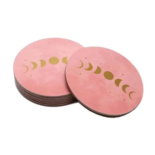 Mani Bhadra 6 Sous-verres Ronds D10cm