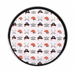 Scrapcooking Party 8 Assiettes Carton Pirate D23cm