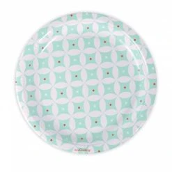 Scrapcooking Party 8 Assiettes Carton Rosaces D23cm