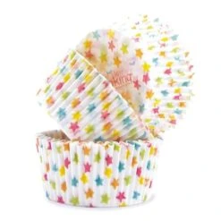 SCRAPCOOKING Caissettes Pour Cupcakes étoiles - Lot De 36