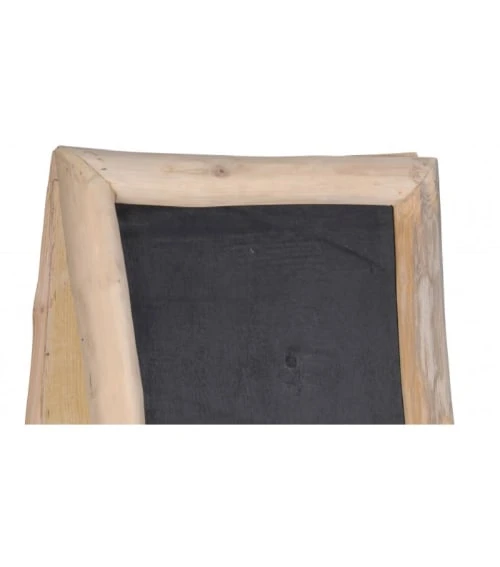 Wadiga Chevalet Ardoise Double Face En Teck H100cm – Image 2