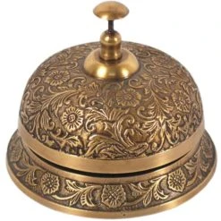 Signes Grimalt Cloche De Comptoir En Bronze 14cm