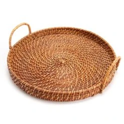 Amadeus Coupe En Rotin 35 Cm Marron