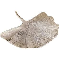 Kare Design Coupe Feuille De Ginkgo En Aluminium L44