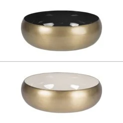 Table Passion Coupe Métal 17 Cm (1 Modèle Aléatoire) Or