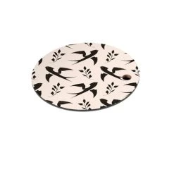 Atomic Soda Dessous De Plat En Bois Hirondelles 26 Cm