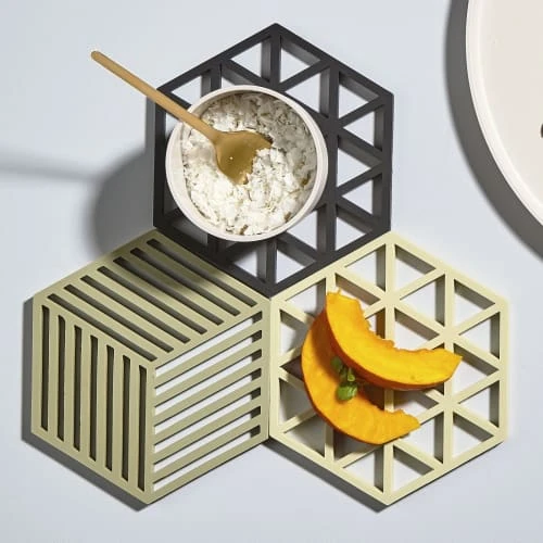 Zone Denmark Dessous De Plat Gris 16x14cm – Image 3