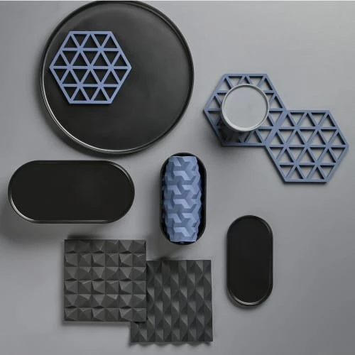 Zone Denmark Dessous De Plat Gris 16x14cm – Image 5