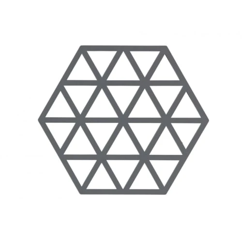 Zone Denmark Dessous De Plat Gris 16x14cm