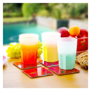 Pylones Dessous De Verre 10x10cm - Lot De 4 – Image 2