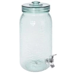 Wadiga Distributeur De Boisson En Plastique Vert Avec Bec Verseur