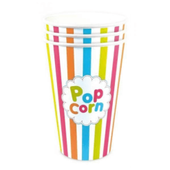 SCRAPCOOKING Gobelets Pop-corn 45cl - Lot De 3