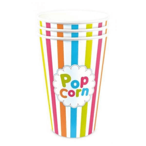 SCRAPCOOKING Gobelets Pop-corn 45cl - Lot De 3
