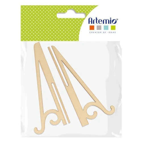 Artemio Mini Chevalet De Table En Bois 6x14cm – Image 3