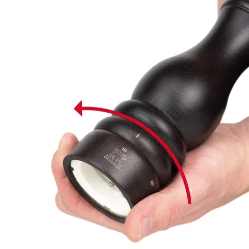 Peugeot Saveurs Moulin à Sel Manuel En Bois Chocolat H22cm – Image 3