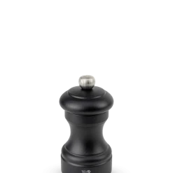 Peugeot Saveurs Moulin à Sel Manuel En Bois Couleur Noir Mat H10cm