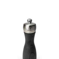 Peugeot Saveurs Moulin à Sel Manuel En Bois Graphite Et Inox H15cm