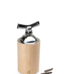Peugeot Saveurs Moulin Poivres Longs Et Gros Grains En Bois Naturel H16cm