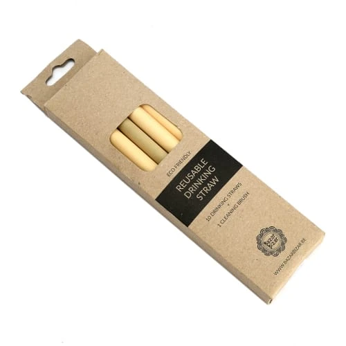 Bazar Bizar Pailles En Bambou Lot De 10 – Image 2