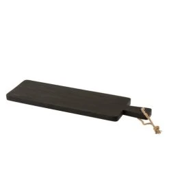 LANADECO Planche à Découper Noire 69x25cm