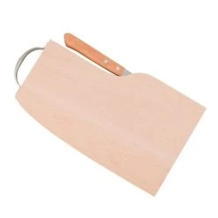 Maisons Du Monde Planche à Saucisson En Bois De Hêtre Et Couteau