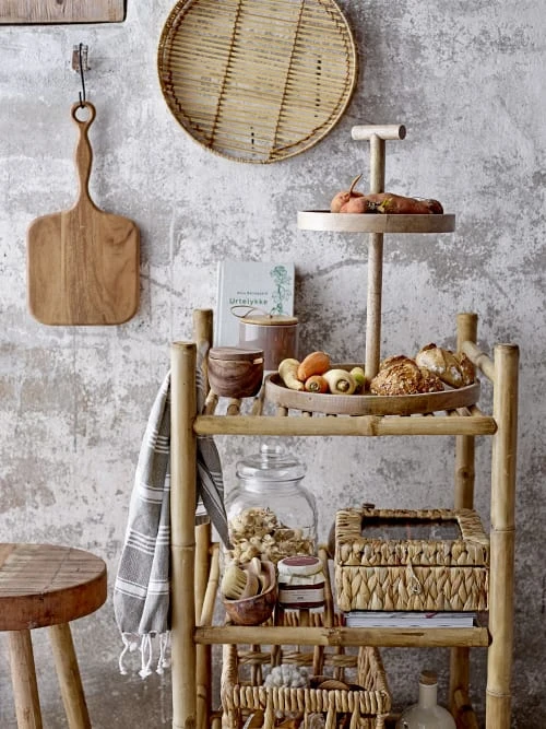 Bloomingville Plateau 2 Niveaux Marron Bois D35.5cm – Image 3