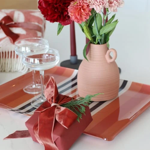 Maison Jean-Vier Plateau Cuisine Orange 36x46 Cm – Image 2