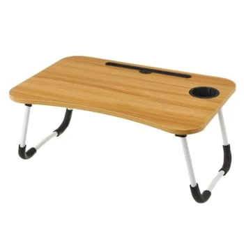 Unimasa Plateau Sur Pieds En Métal Et MDF Noir – Image 4