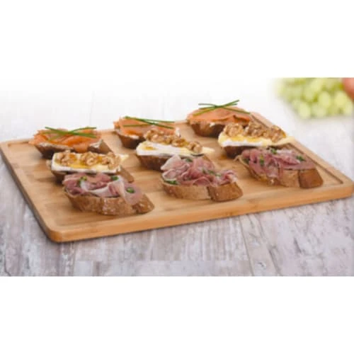 Wadiga Plateau De Service / Plat De Présentation En Bambou 40x30cm – Image 2