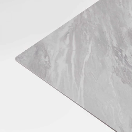 Oviala Plateau De Table Stratifié 60x60 Cm Marbre – Image 4