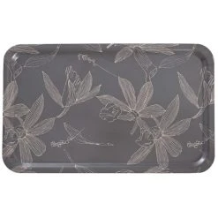 Le Jacquard Francais Plateau En Bois Carbone 53 X 32