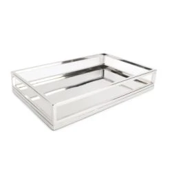 Salt & Pepper Plateau En Inox Mirroir 39,5x24,5xH7cm