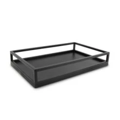 Salt & Pepper Plateau En Inox Noir 39,5x24,5xH7cm