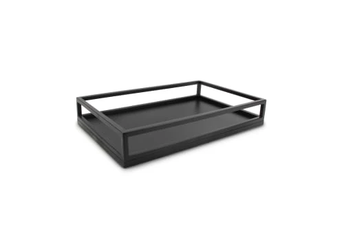 Salt & Pepper Plateau En Inox Noir 39,5x24,5xH7cm