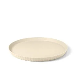 BlimPlus Plateau En Polypropylène Beige Opaque Diam. 40cm