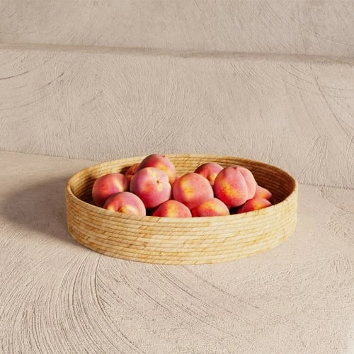 Rendez Vous Déco Plateau Naturel En Feuille De Bananier D54 Cm – Image 2