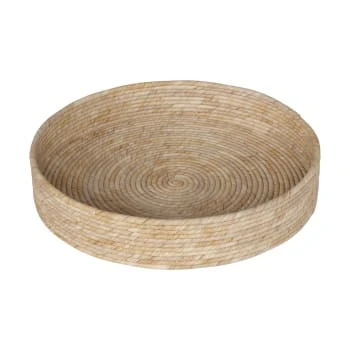 Rendez Vous Déco Plateau Naturel En Feuille De Bananier D54 Cm – Image 5