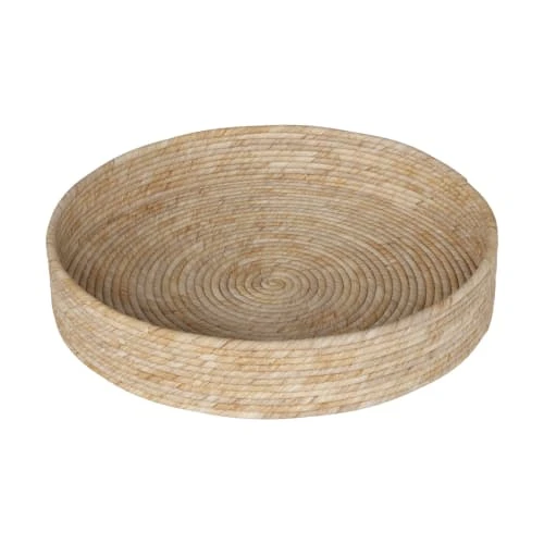 Rendez Vous Déco Plateau Naturel En Feuille De Bananier D54 Cm