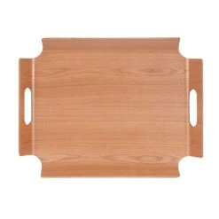 Table Passion Plateau No Angle 44,5x33,5 Cm En Bois Marron