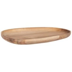 Maisons Du Monde Plateau Ovoïde En Acacia