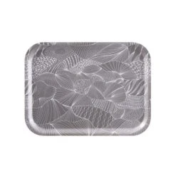 ARY Plateau Rectangulaire Gris 27x20cm