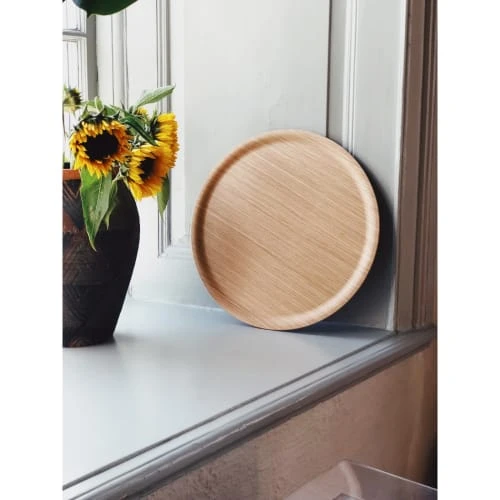 ARY Plateau Rond Chêne D38cm – Image 2