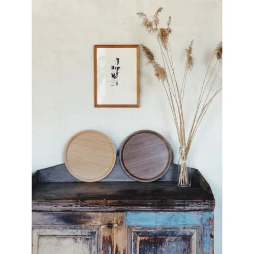 ARY Plateau Rond Chêne D38cm – Image 3