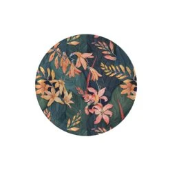 Atomic Soda Plateau Rond En Bois Tropical 35 Cm