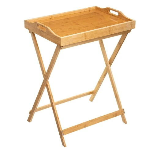 Secret De Gourmet Plateau Table Bambou