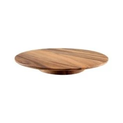 T&G Woodware Plateau Tournant 29 Cm En Acacia En Bois Marron
