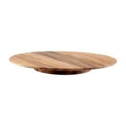 T&G Woodware Plateau Tournant 36 Cm En Acacia En Bois Marron