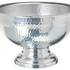 Beliani Seau à Champagne ⌀ 36 Cm Argenté